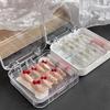 Empty Double Layer Nail Boxes For Packaging Square Shape Box  Nail Tips Press On Nail Packaging Case Small Business