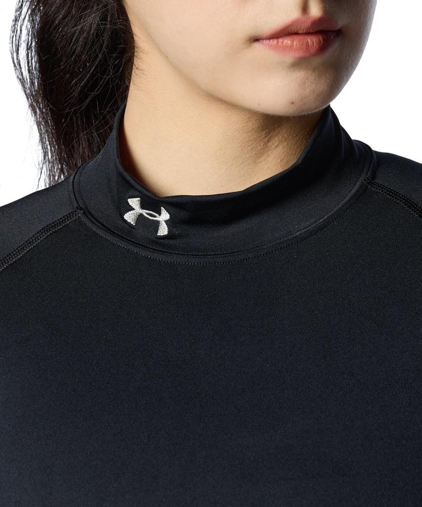 Under Armour UA HG Kompresní LS Mock Velikost Japonská Střední až Japonská velikost Dámská 001, (ekvivalent M)