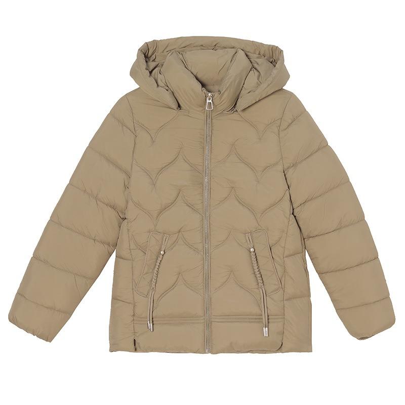 Down cotton-padded jacket short female mother hooded winter jacket thickened warm cotton-padded jacket new fashion cotton-padded jacket tide