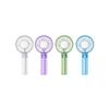 Handheld Cooling Fan Rechargeable Travel Fan With Clear Housing for Hot Weather Commute Office Daily Relief Use
