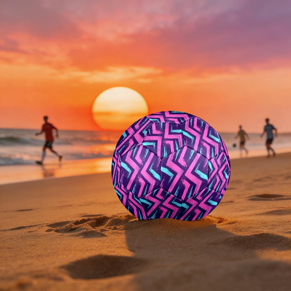 1pc Abstract Graffiti Size 5 Soccer Ball Professional Match Training Football Indoor &Outdoor Sports Ball Lightweight Durable c6548