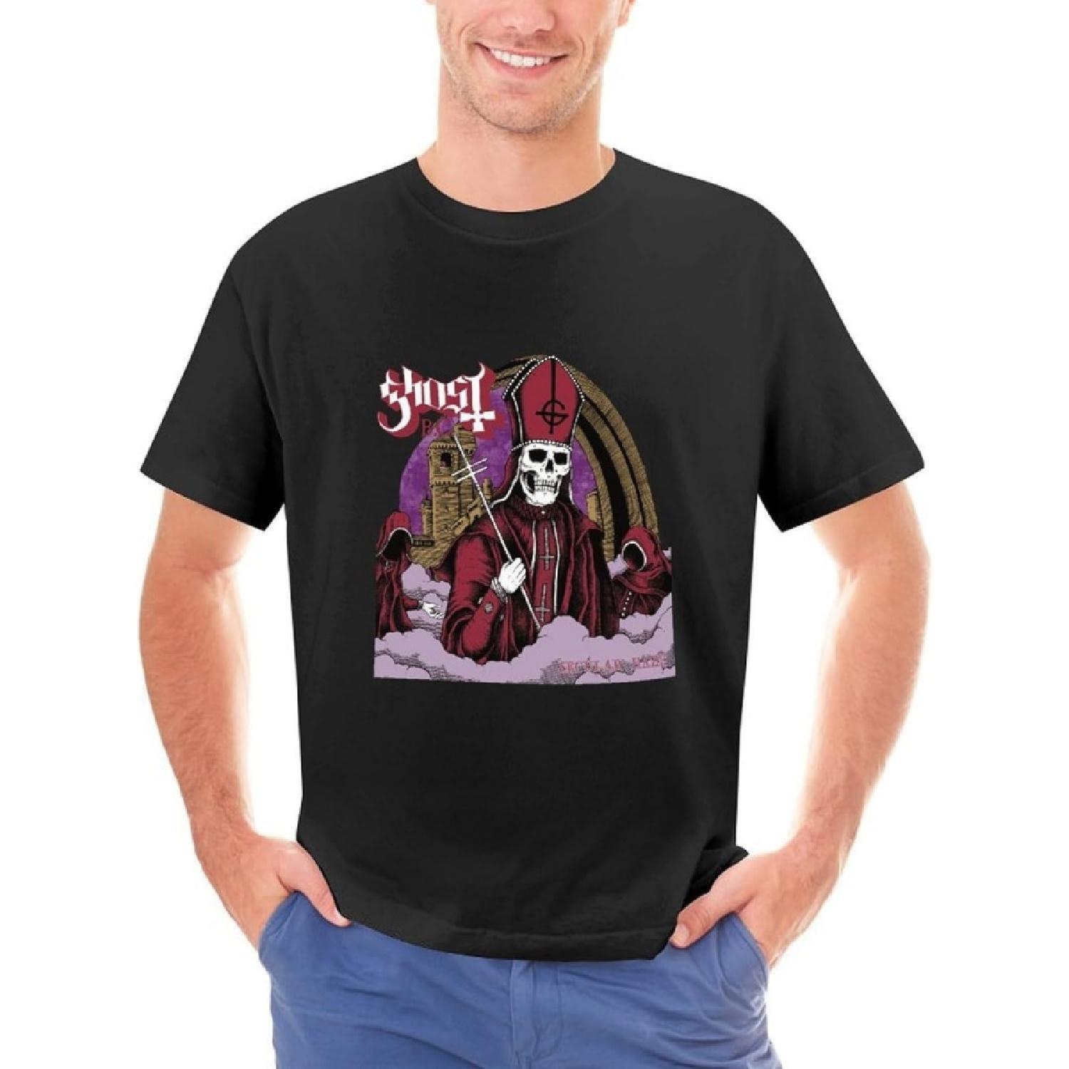 

Men s T-Shirt Fashion Ghost Meliora_Ghost T Shirts Print Graphic Tees(5) XXXXXL різнокольоровий