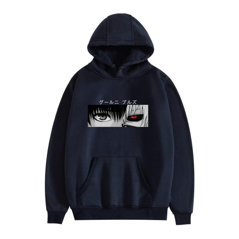 New Tokyo Ghoul Quadratic Element Japaneses Comics Hoodie New Tracksuit Men Women Fashion Autumn Winter Fleece Sweatshirt Loose