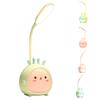 Portable LED Table Lamps 3 Lighting Modes Cartoon Deer Eye Protection USB Charging Reading Desk Light Night Light