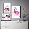 Schöne Modeillustrationswerkzeuge für Maniküre, Make-up, Nagelkunst, Bilder, moderne Salon-Wandposter und Drucke, Dekor HD3157