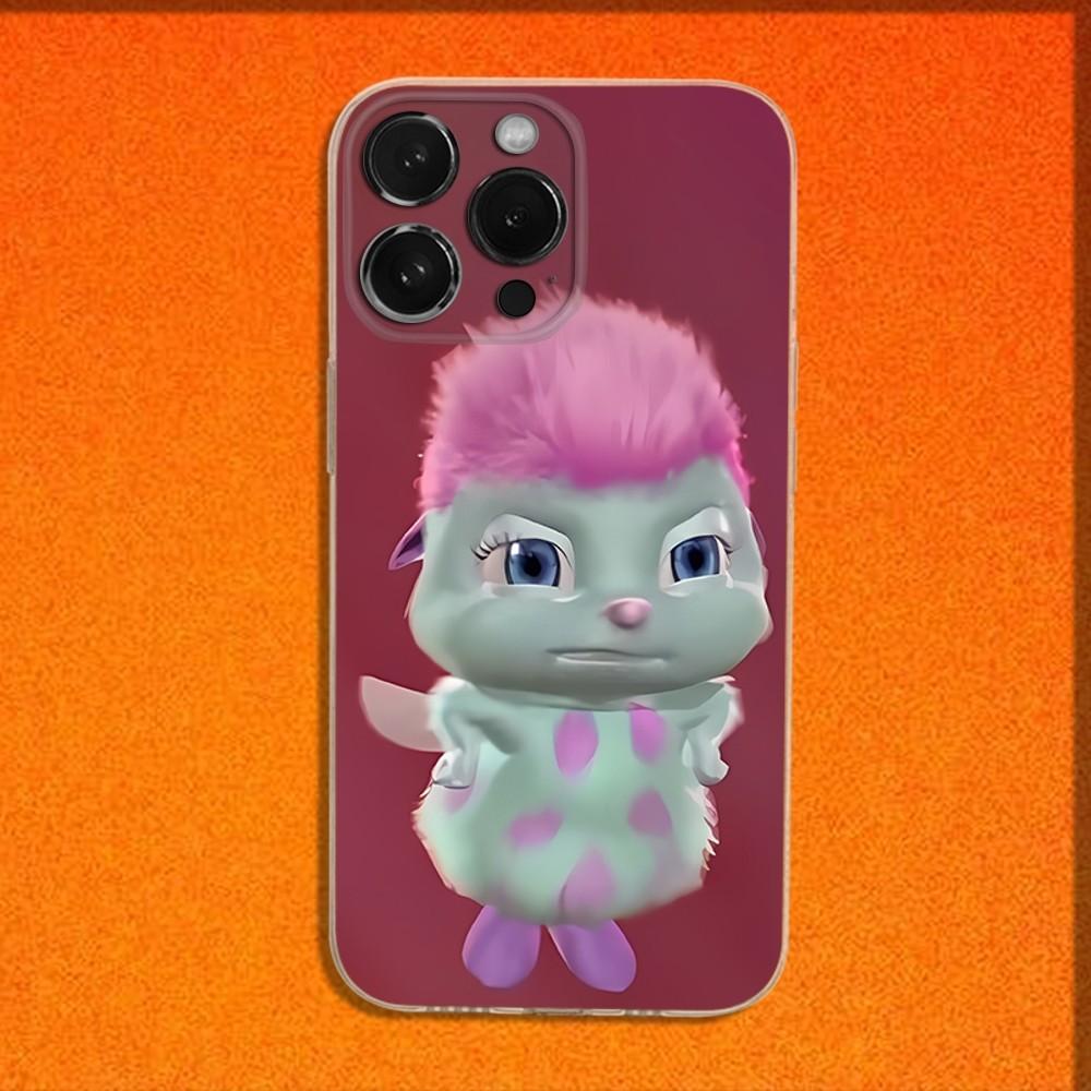 Funny B-Bibble Meme Phone Case For iPhone 16,15,14,13,12,11 Plus,Pro,Max,XR,XS,X,Plus,SE,Mini Transparent Soft Cover