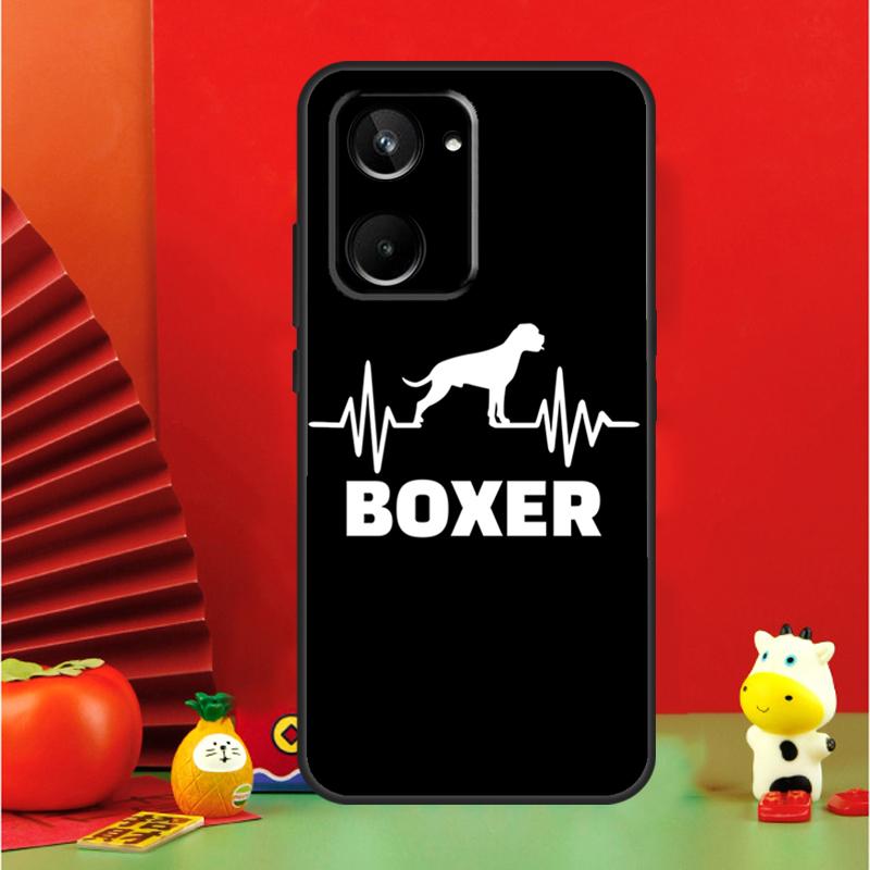 Cute Boxer Dog Puppy For Realme 10 11 12 13 14 Pro Plus 15 GT7 Pro GT6 C65 C67 C63 C61 C55 C51 C53 C35 C75 Case