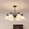 2026 Retro Mid-Century Chandelier: American Countryside Style for Living Room, Bedroom, Dining Room, or Hall