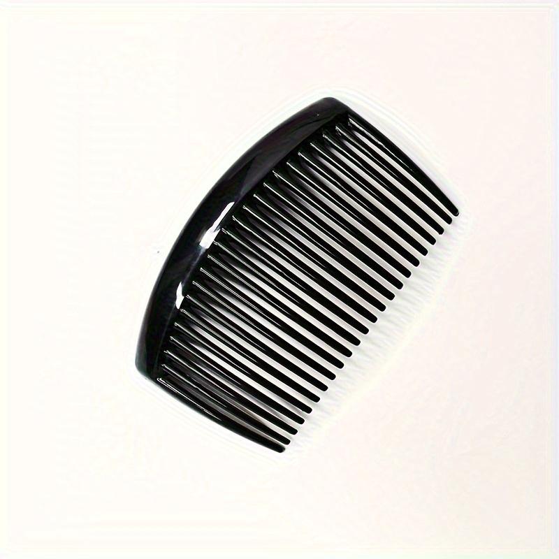  Pettine per Capelli Semplice a 23 Denti Pettine Laterali per Capelli alla Francese Pettine Antiscivolo per Capelli Accessori per lo Styling dei Capelli per Donne Ragazze