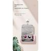 Hideable Hanging Hook Hair Dryer Case Portable Non-slip Hair Tools Pouch Waterproof Large Capacity Curling Iron Storage Bag