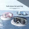 Swimming Goggles Anti-high Definition Waterproof and Anti-fog Myopia Adult Swimming Goggles Large Frame Swimming Glasses Swimming Equipment Supplies
