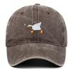 Embroidery Goose Trucker Hat Adjustable Snapback Hat Fashion Duck Tongue Hat  Men