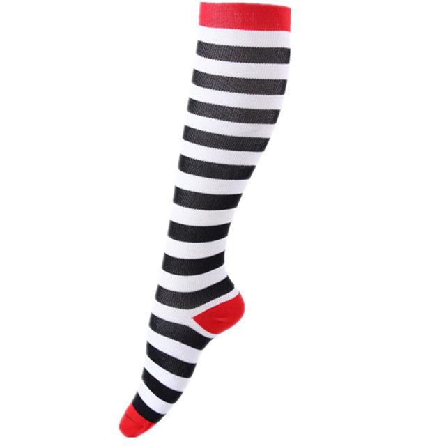 58 Styles Men Women Compression Socks Fit For Sports Varicose Veins Socks Animal Outdoor Running Cycling Long Pressure Stockings