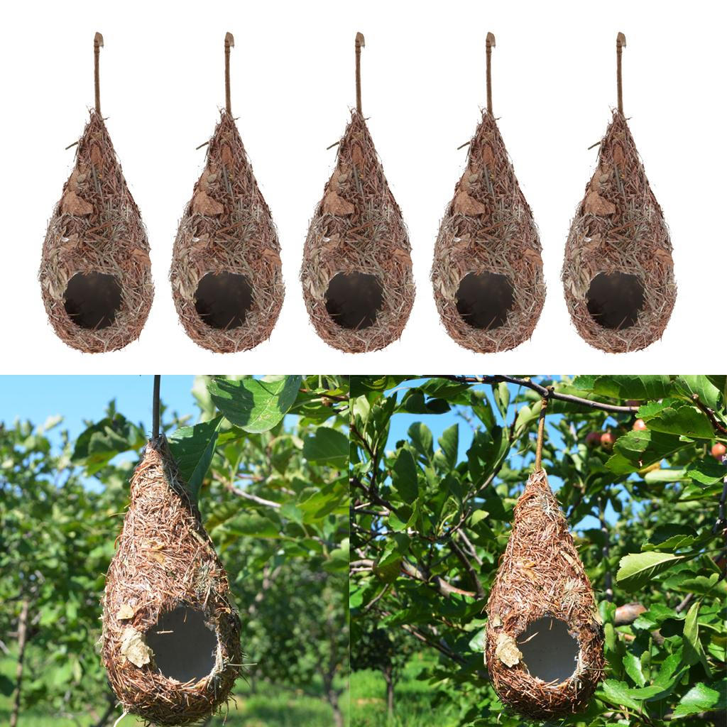 

5x Hatching Breeding Cave House Fits for Parrot/Canary/Sparrows E