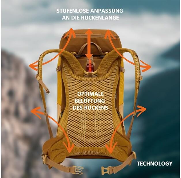 Backpack Vaude Brenta 30 Burnt Yellow (47363-317)