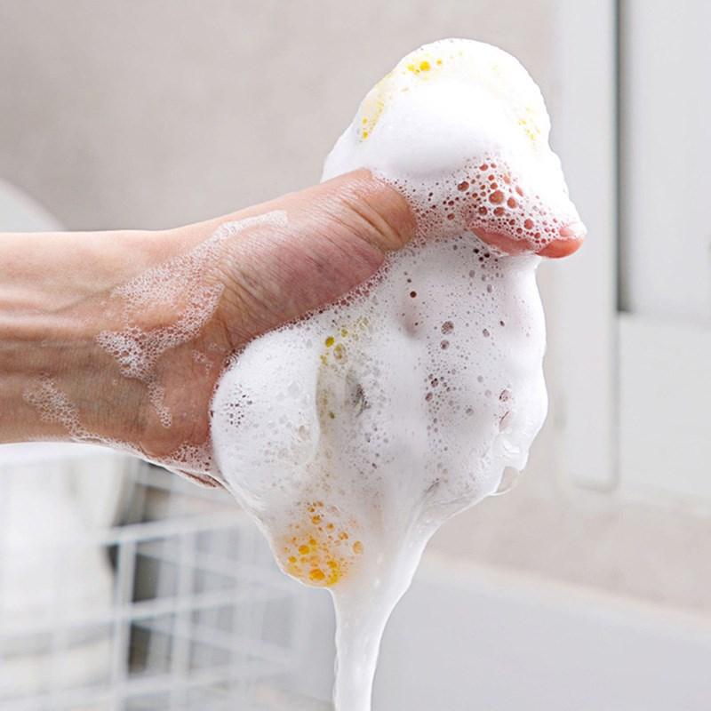 10/5/3PCS Doppel Seite Geschirr Schwamm Dish Waschen Pinsel Pan Pot Dish Waschen Schwämme Haushalts Reinigung wiederverwendbare Küche Werkzeuge
