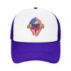 Venezolanisches Blut in mir Venezuela Flagge Netz Baseballkappe Unisex Outdoor Truckerhut Snapback Kappen Papa Hut Sommer Trucker Kappe