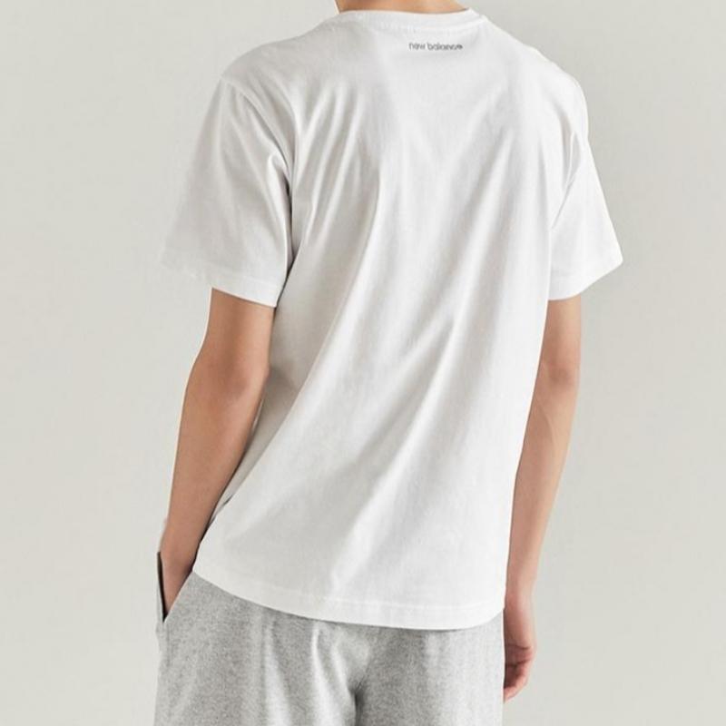 New Balance Uni Essential Small Logo Short Sleeve Tee Nbned21013