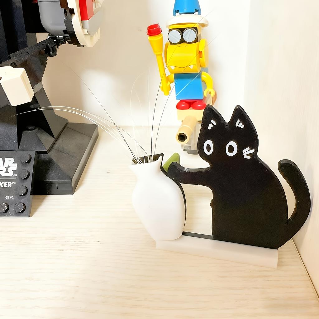 1pcs Cute Magnetic Cat Whisker Collection Stickers Are Both Sticky and Magnetic. Suitable for Use in the Refrigerator