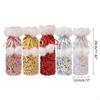 KX4B Pack of 5pcs Sequins Wine Bottle Toppers Gift Bags for Party Festival Decoration