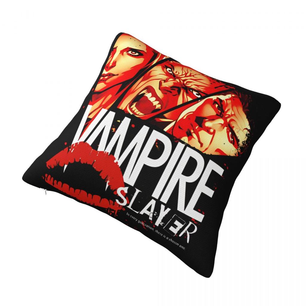 Vampire Slayer Pillowcase Cushion Cover Throw Pillow Cover Y2K Home Decoration Square Multi-Size