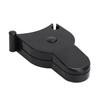 150cm   60in Body Waist Measuring Tape Accurate Head Hips Legs Retractable Measure Tape Black
