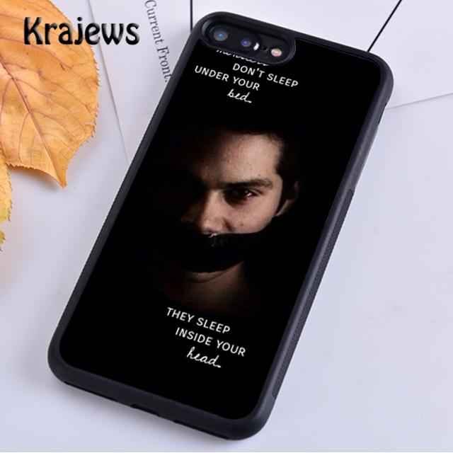 Krajews Dylan O'Brien Teen Wolf Cool Phone Case Cover For iPhone 16 15 SE2020 14 6 7 8 Plus 11 12 13 Pro Max Coque Fundas