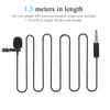 Mini Portable Collar Clip Interview Recording Microphone Mic for Mobile Phone