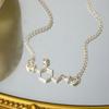 Promotional Personalized Necklaces, Fashion Chemical Bond Pendants, Alloy Niche Items