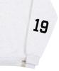 GRAVER [Unisex] Elbow 1968 Logo Sweatshirt_Melange White