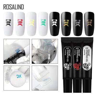 Gel Polish Stamping Paint Hybrid Lacquer UV Nail Polishes Nail Art Manicure Stamping Plate