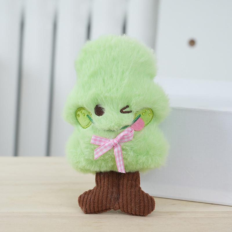 Adorable Plush Forest Series Money Tree Keychain Creative Plush Doll For Couples