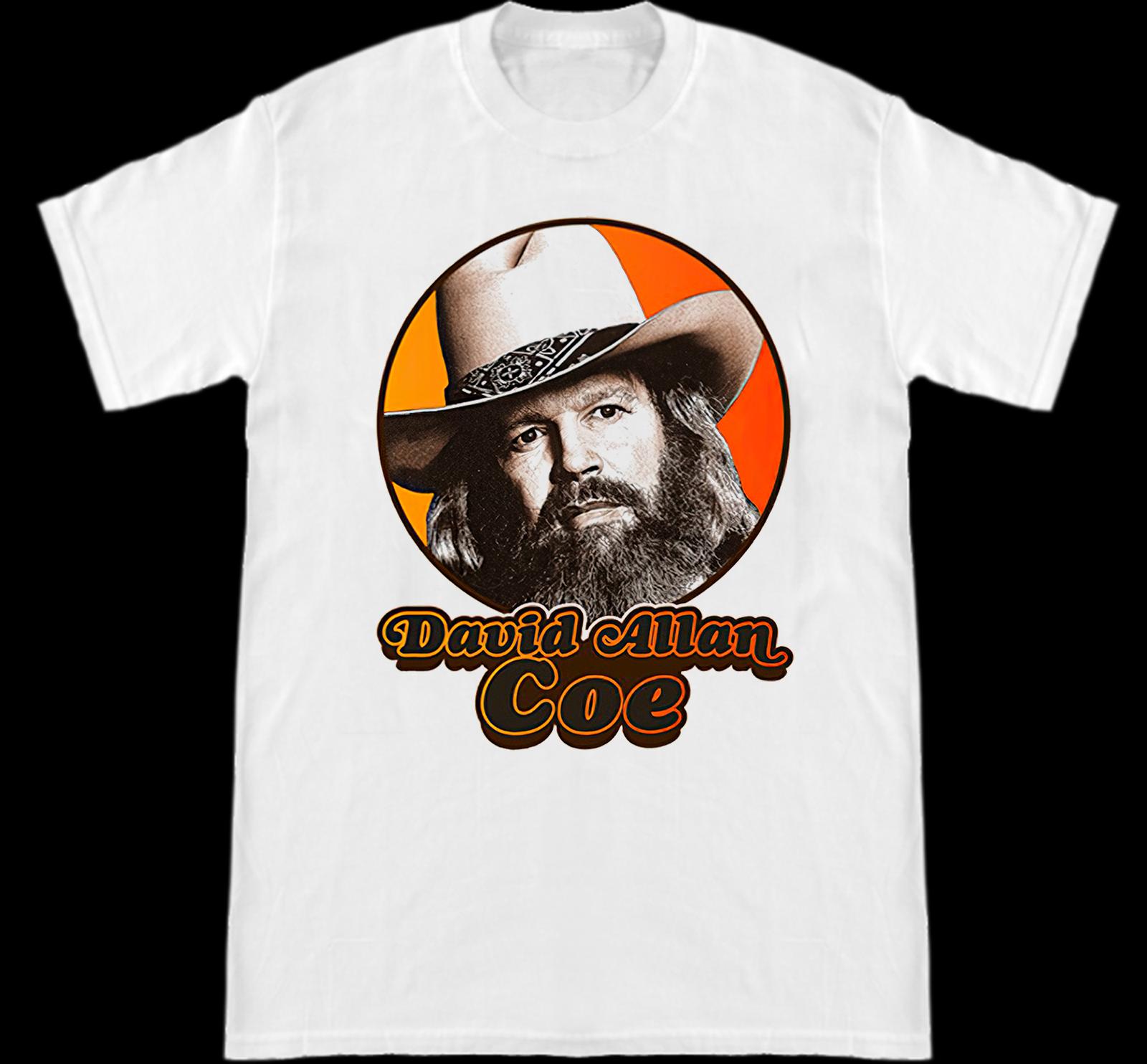 David Allan Coe White T Shirt Size S M L 234XL BL023 Unisex T-Shirt S