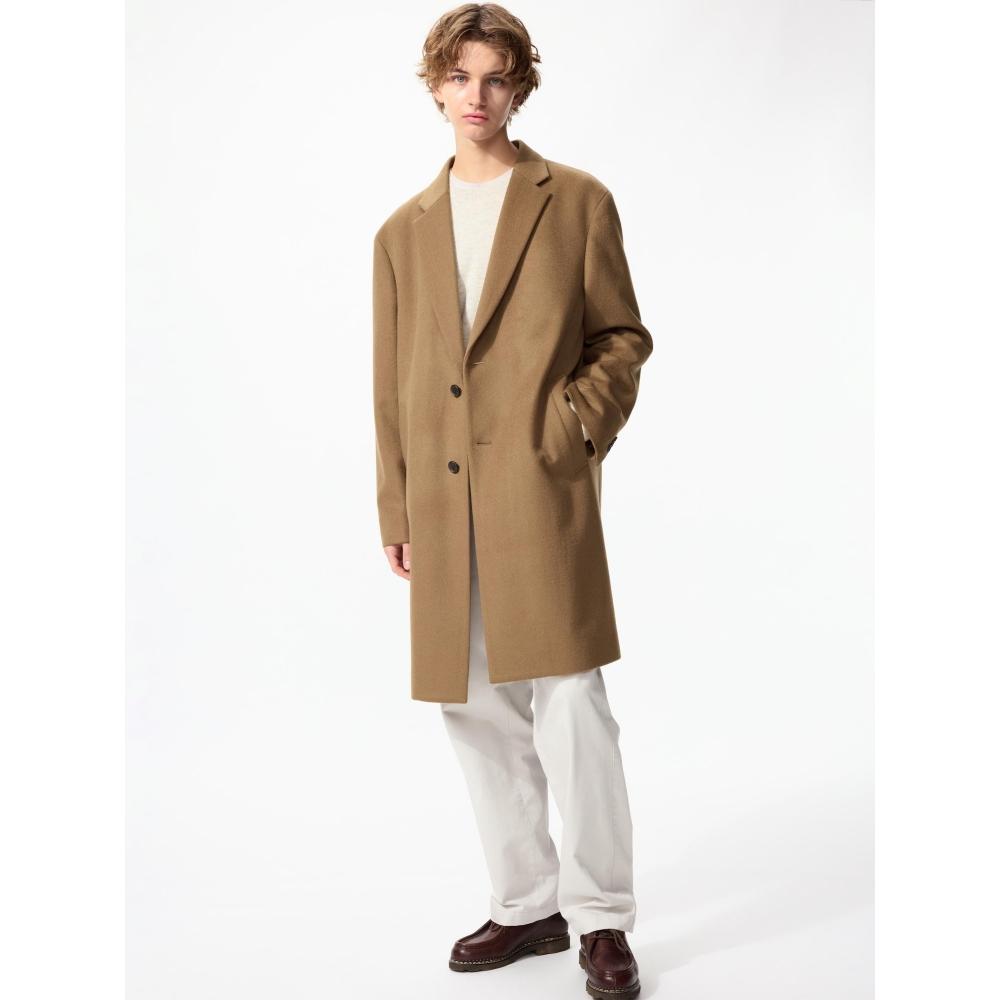 Uniqlo Wool Cashmere Chester Field Coat