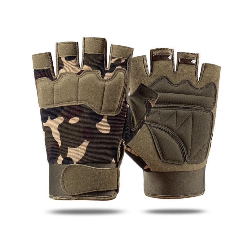 Unisex Anti-slip Wear-resistant Tactical Gloves for Outdoor Activities