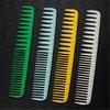 Green Hair Comb for Women Japanese Style Combs with Measurement Scale Wide Teeth