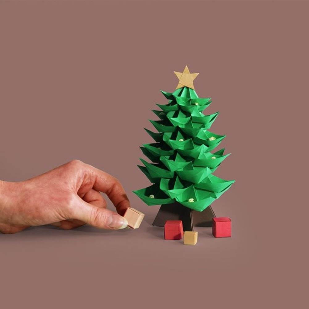 Origami Nativity Scene Kit for Holiday Craft Activities with Pre Printed Paper and User Friendly Folding Steps