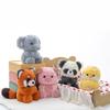 Little Bear Simulation Pig Plush Toy Chicken Elephant Plush Doll Raccoon Plush Doll  Home Decor