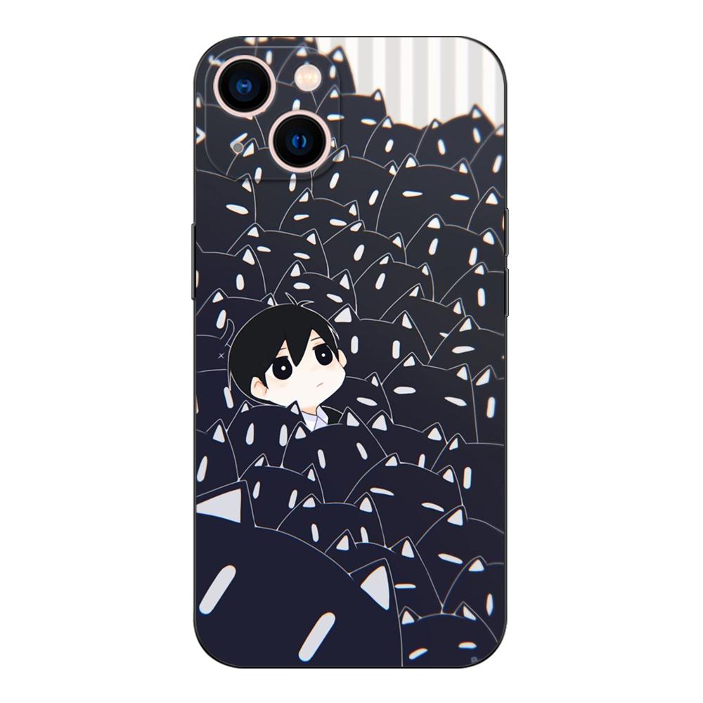 Black tpu Case For Samsung Galaxy A50 50S A30S A10 A01 A11 A21S A31 A41 A51 A71 Cover Omori