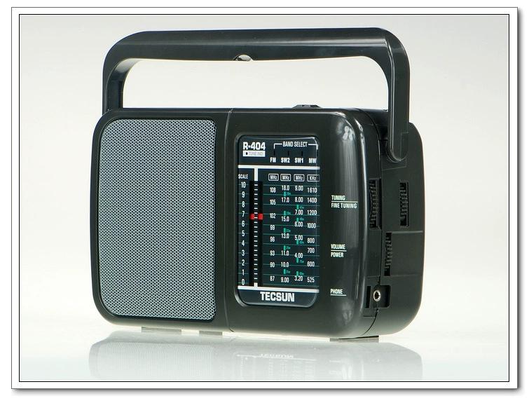 Tecsun R-404P High Sensitivity FM/AM Shortwave Radio for Seniors