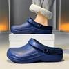 Scarpe da Giardino da Donna da Esterno Impermeabili Zoccoli Ciabatte in Peluche Pelliccia Multiuso Scarpe da Casa da Interno Antiscivolo Ciabatte Calde