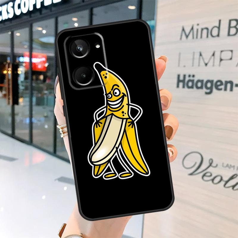 Memes Cartoon Funny Banana Case For Realme 15 Pro 14 13 11 12 Pro Plus GT7 GT6 C55 C51 C53 C35 C33 C61 C65 C67 C71 C75