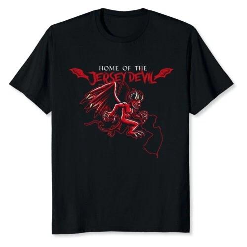 NEW LIMITED Home Of The Jersey Devil Cryptid New Jersey USA T-Shirt XXL