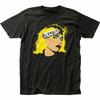 Blondie Gezicht T-shirt Heren Gelicentieerd Rock N Roll Muziekband T-shirt Retro Nieuw Zwart