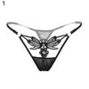 Mutandine slip a vita bassa con perizoma sexy in pizzo a forma di farfalla da donna