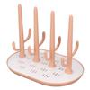 Baby Bottle Drying Rack Detachable Space Saving Easy Drainage Slip Resistant Surface Vertical