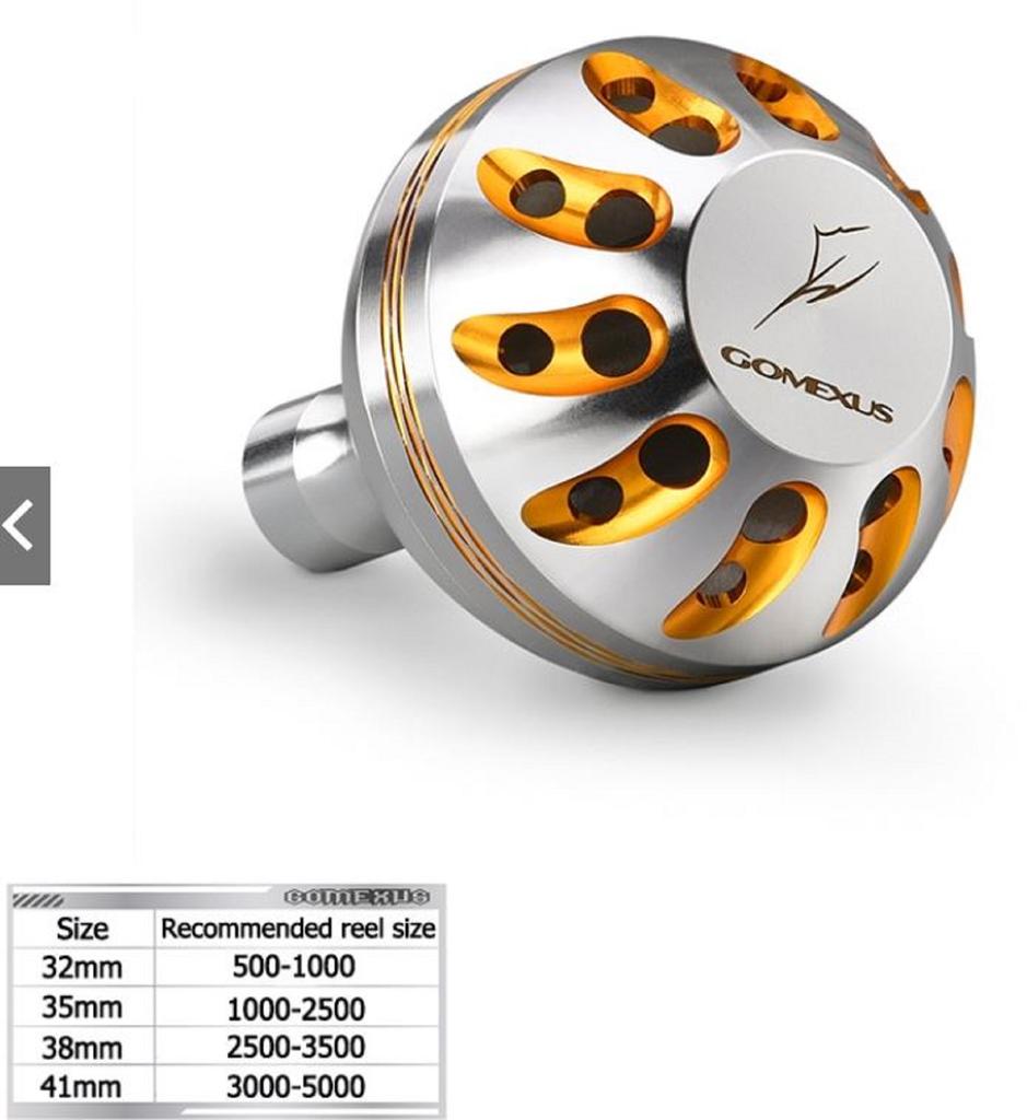 Gomexus Bouton T22SRSR Titane Argent 22mm Shimano A , Daiwa S (5401) acheter à prix bas - livraison gratuite, avis réels avec des photos