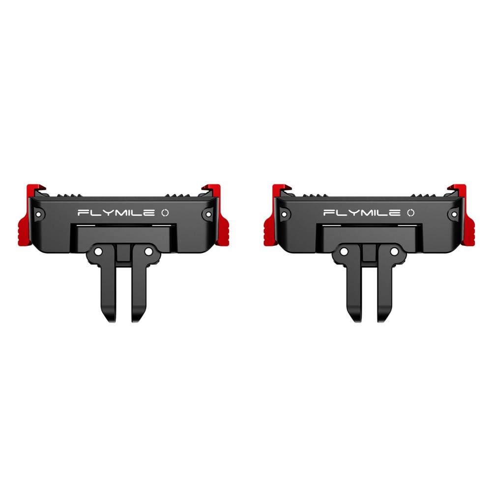 1/2Pcs Magnetic Quick-Release Mount with 1/4 Screw Hole Adapter Base 360 Degree Rotation for DJI Action 6/OSMO Nano Accessories
