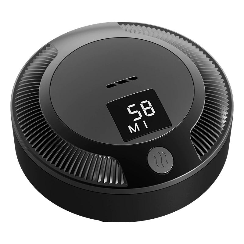 

Purificador de aire para coche con pantalla digital eliminación de olores multifuncional