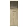 4 piece Bathroom Furniture Set in Sonoma Oak Particleboard